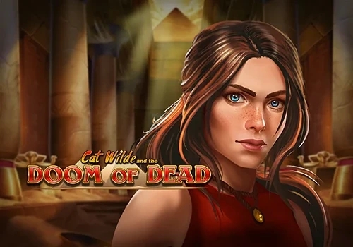 Cena aventureira de Cat Wilde and the Doom of Dead com exploração de templos